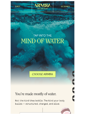ARMRA - Water Is The Most Powerful Messenger