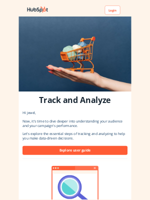 HubSpot - (Step 3) Gain insights and improve results with website tracking and marketing reports