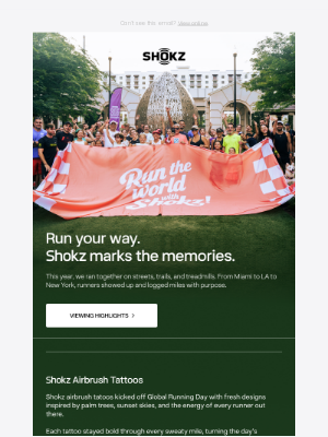 Shokz - 🏃‍➡️ Check out the best Shokz moments of  this 2025 Global Running Day