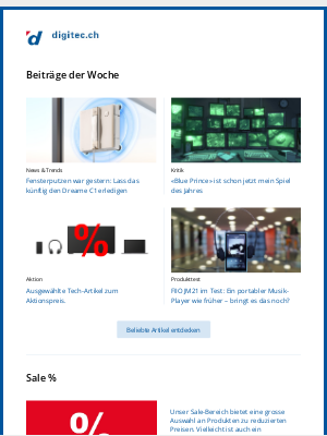 Galaxus (Switzerland) - Fensterputzen war gestern: Lass das künftig den Dreame C1 erledigen