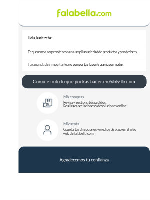 Falabella (Colombia) - ¡Hola! Nos encanta que te unas