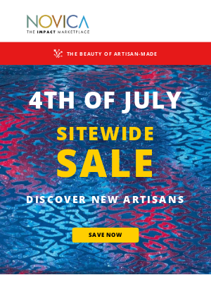 July 4th Sitewide Sale