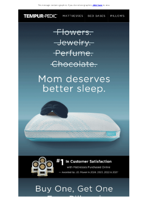 Tempur-Pedic - Treat Mom to better sleep this Mother's Day