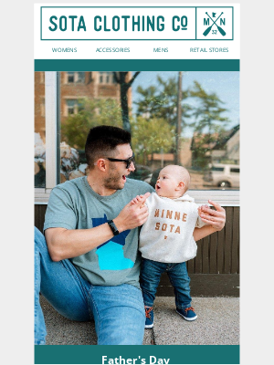 Sota Clothing - Great Gifts for Dad this Father's Day!