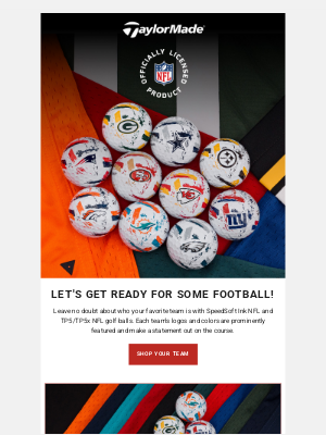 Adams Golf - NFL Golf Balls Are Here 🏈