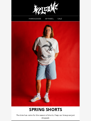 Welcome Skateboards - Spring Shorts