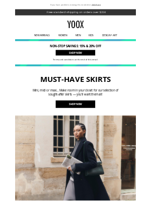 YOOX - Skirts >> Make room for these must-haves
