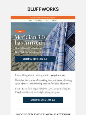 Bluffworks - Reunite with the Meridian Dress Shirt