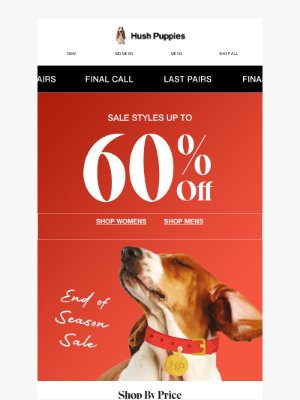 Hush Puppies (Australia) - Final Call | Up to 60% off SALE
