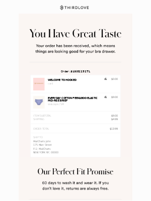 5 Stunning Order Confirmation Email Examples For You To Steal Today