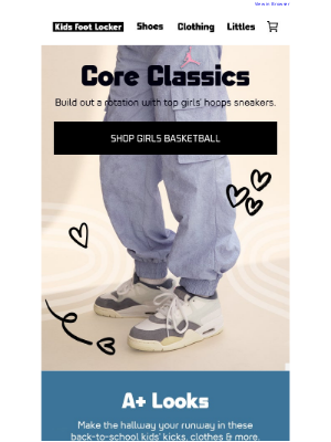 Kids Foot Locker - What to add for your schoolday fit 🏫👟😎