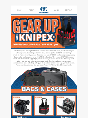 CableOrganizer - 🧰Pack, Protect, Perform