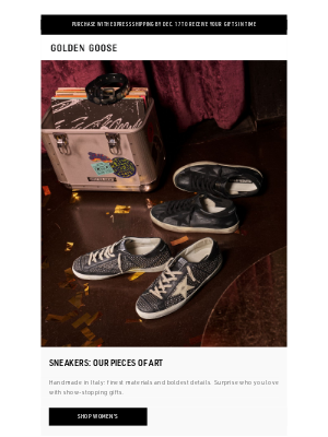 Golden Goose - Order by 17.12 – Time's Running Out