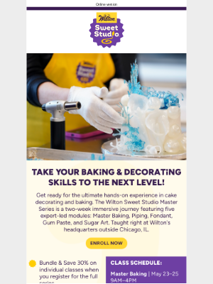 Wilton Cake Decorating & Recipes - 👩‍🍳 Want to Master the Art of Baking & Decorating? 🎂