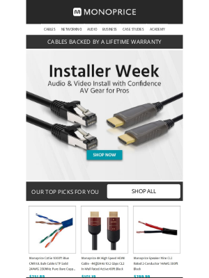 Monoprice - 🛠️ AV Installers, This is Your Zone!