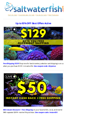 Saltwaterfish - 🐠Up to 93% OFF! Best Offers Active.
