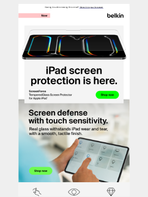 Belkin - IPad screens need protection, too