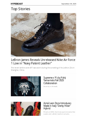HYPEBEAST - Nike Confirms: LeBron’s Mystery AF1s Could Release 👀