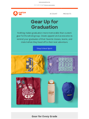 Custom Ink - Celebrate your graduates