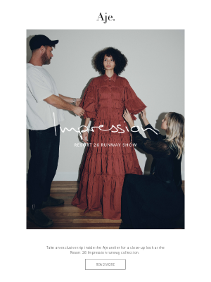 Aje. (Australia) - In The Making: Resort 26 Impression