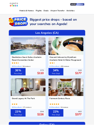 Agoda - virginia, top price drops in Los Angeles (CA), selected for you!