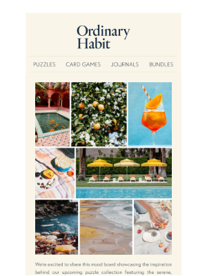 Ordinary Habit - A peek behind the curtain 👀