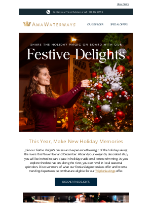 AmaWaterways - Unwrap New Holiday Traditions and Generous Savings