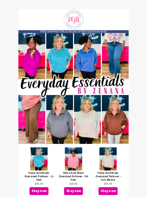 Paisley Grace Boutique - EVERYDAY ESSENTIALS ARE HERE!🔥💕