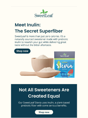 SweetLeaf Stevia® - Inulin: your gut’s new best friend