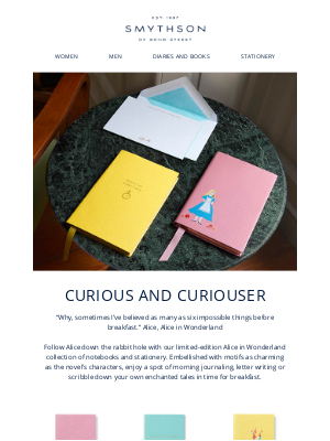 Smythson - Curious and Curiouser