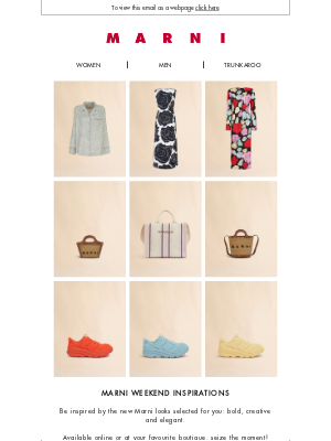 Marni - Marni Weekend Inspirations