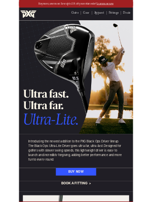 PXG - Introducing The New Ultra Lite-Driver