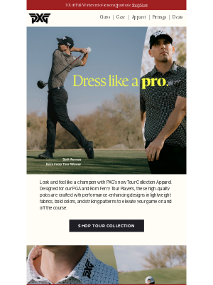 PXG - Dress Like A Pro