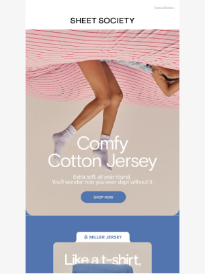 Sheet Society (Australia) - You’ll love our soft, cosy jersey
