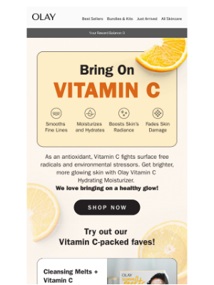 Olay - Get 20% Off Vitamin C!