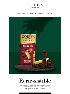 GODIVA - Everything you need for a spooky soiree