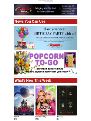 Marquee Cinemas - Here We Go Again in FREAKIER FRIDAY
