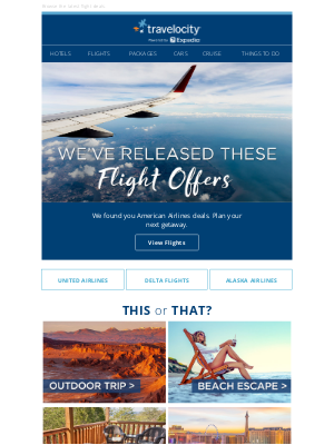 Travelocity - American Airlines ticket offers: See what's available >>