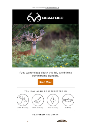 Realtree - 7 Worst Pre-Season Deer Hunting Mistakes 🦌