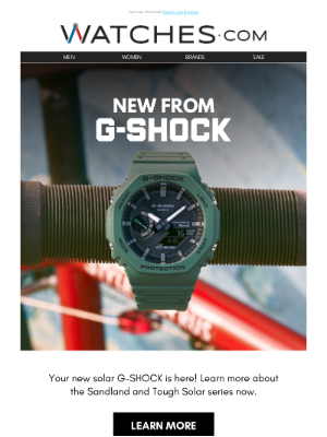 Watches - NEW G-SHOCK Solar ☀️