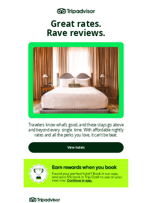 TripAdvisor - Where travelers ❤️ to stay