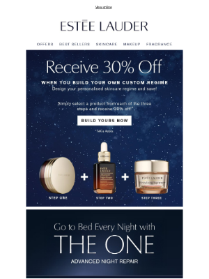 The Estee Lauder (Australia) - ENDS TODAY: Create your skincare bundle, save 30%!