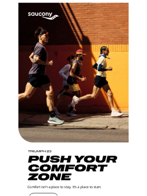 Saucony - More Cushion. More Miles.