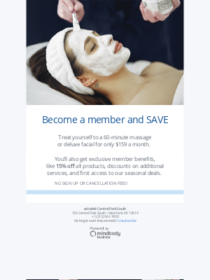 Exhale Spa - Our Membership Sales Extended! Don't Miss This Savings!