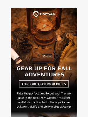 Trayvax - Fall Outdoor Essentials: Hiking & Camping Picks