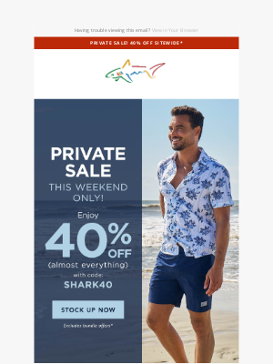 Greg Norman Collection - Private Sale! 40% Off Code Inside