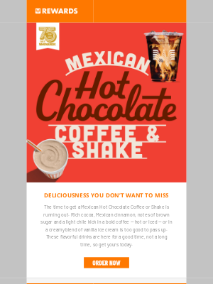 Whataburger - Say hola 👋 to Mexican Hot Chocolate