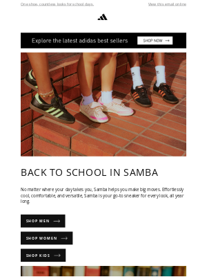 Adidas USA - Make your school year iconic with Samba