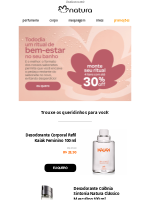 Natura (Brazil) - Todos AMAM sabonetes Tododia