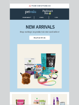 Pet Valu (Canada) - New stuff just landed! Pets who love food, treats, toys & more should be excited